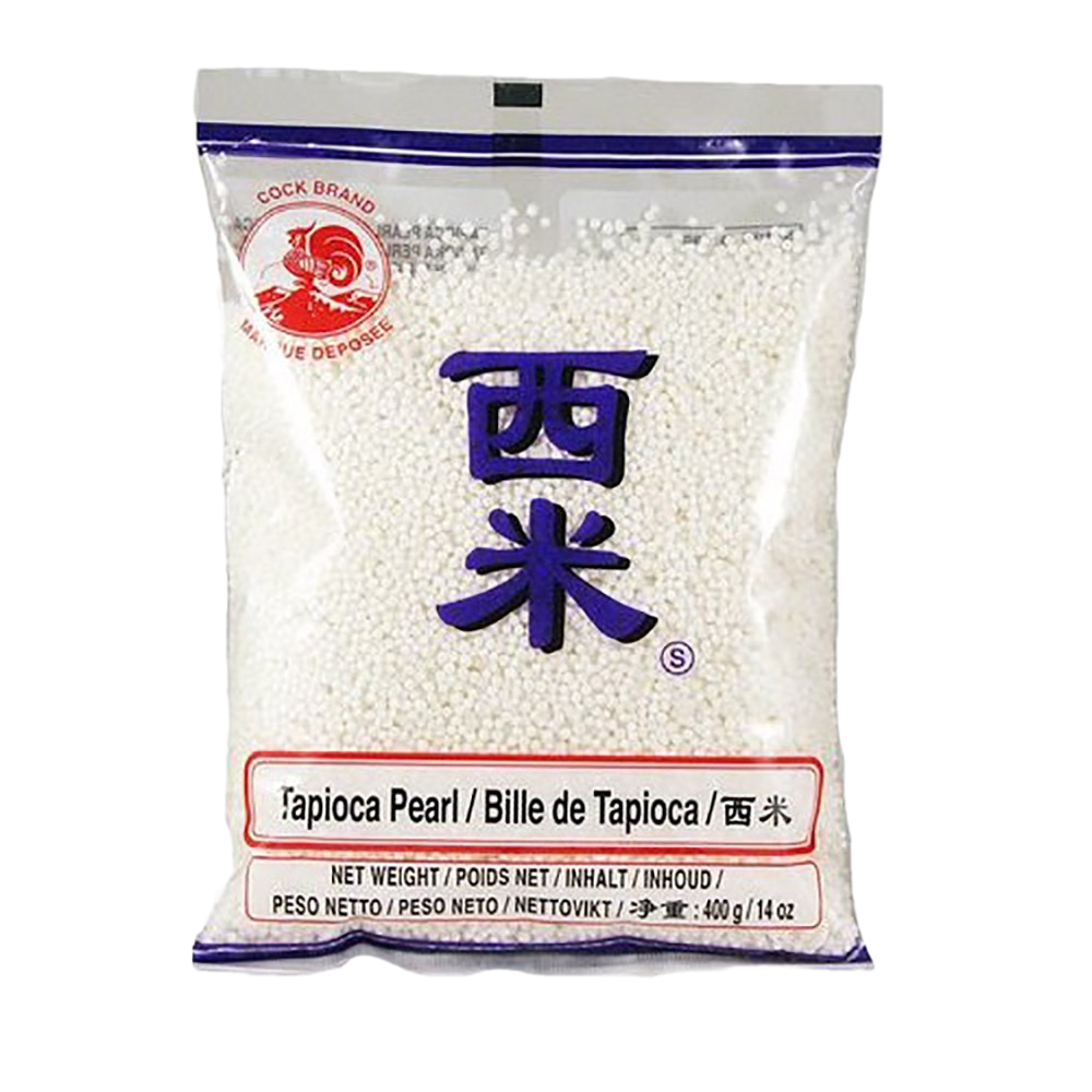 Tapioca pearlen 400g(Cock)