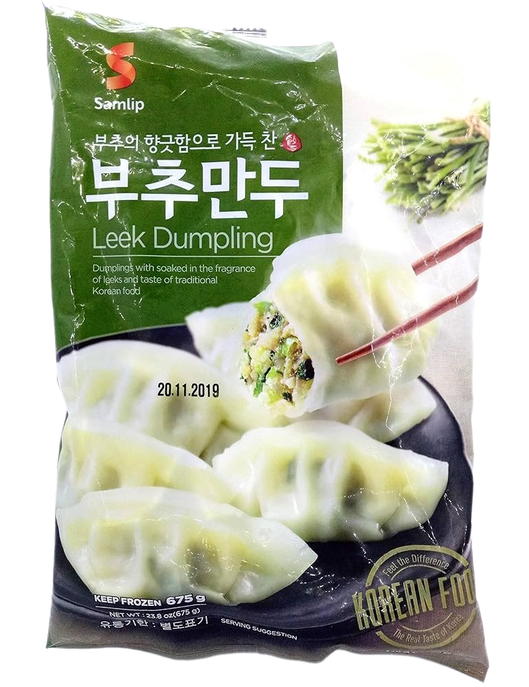 Dumpling mit Lauchblätter 675gr(Samlip)