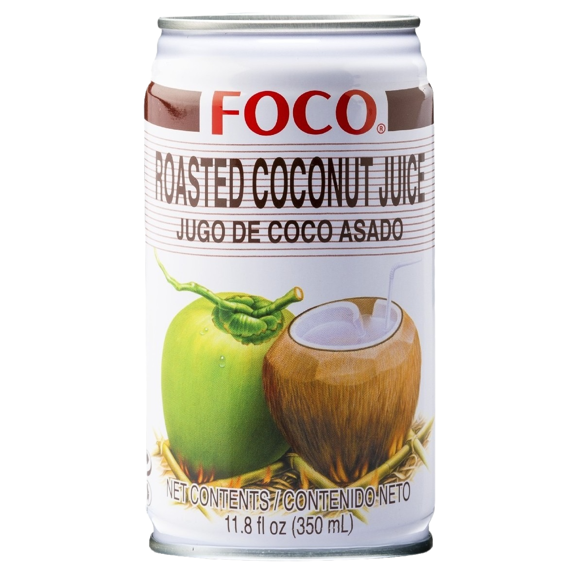 Gerösteter kokonuss saft 350ml(Foco)