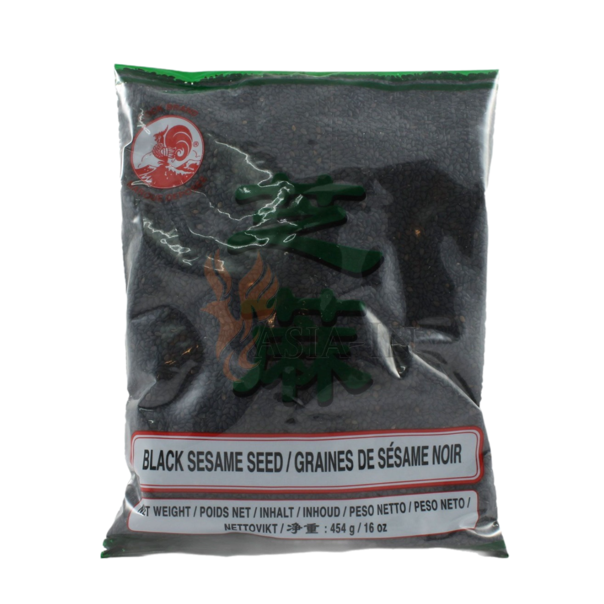 Sesamsamen schwarz 454g