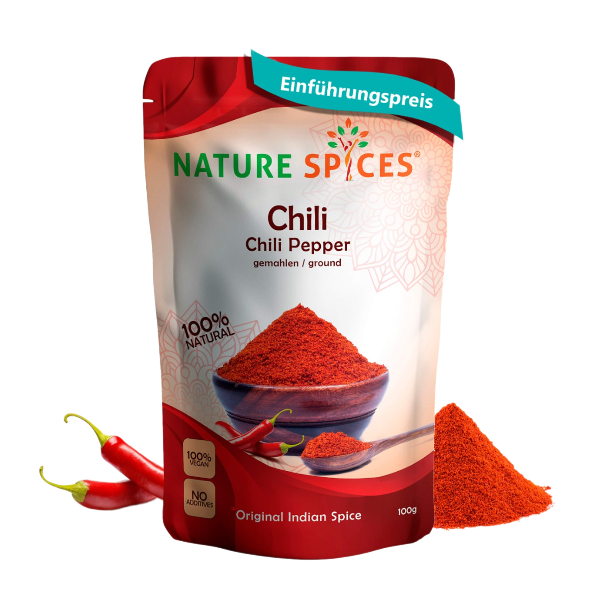 Chili gemahlen 100g